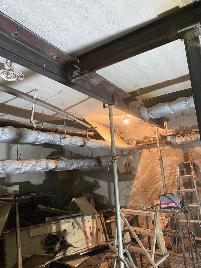 Будівельна компанія за власний кошт облаштовує приміщення для томографа у Боголюбах. ФОТО