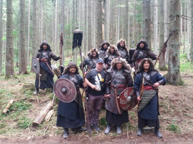 Мешканець Луцька взяв участь у зйомках фільму «Захар Беркут». ФОТО