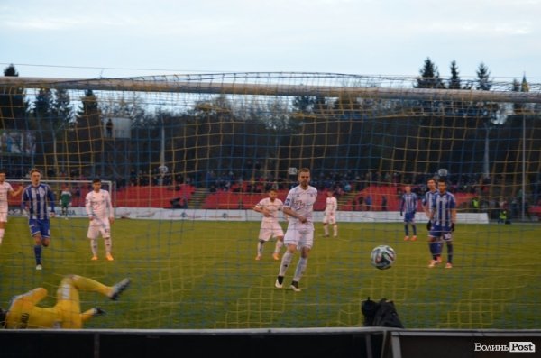 Луцька «Волинь» програла київському «Динамо» вдома. ФОТО