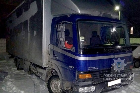 Зниклу на Волині фуру поліція знайшла у Кривому Розі