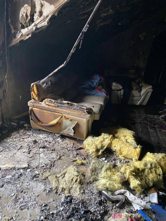 У селі під Луцьком через електрообігрівач горів будинок