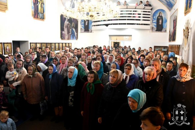 Очільник УПЦ (МП) Нафанаїл під Луцьком освятив храм. ФОТО