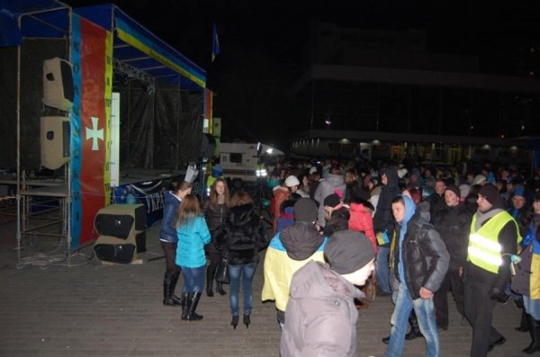 Третій день Нового Майдану у Луцьку. ФОТО