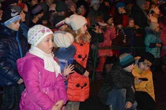 У Ковелі засяяла головна ялинка