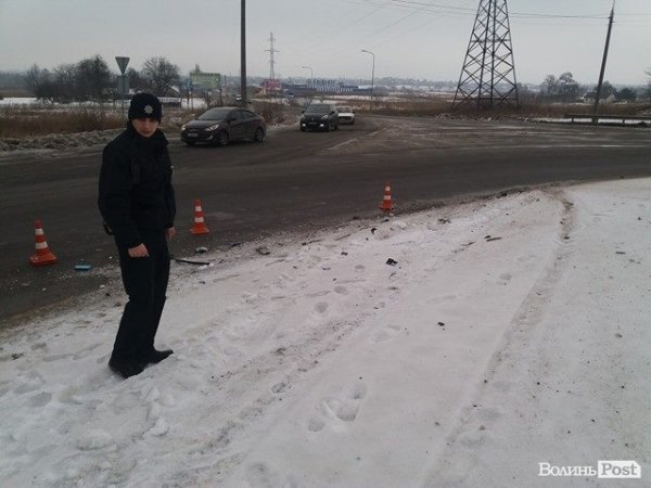 Аварія в Луцьку: троє постраждалих