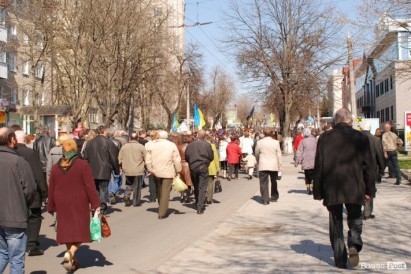 Скорботна неділя у Луцьку. ФОТО