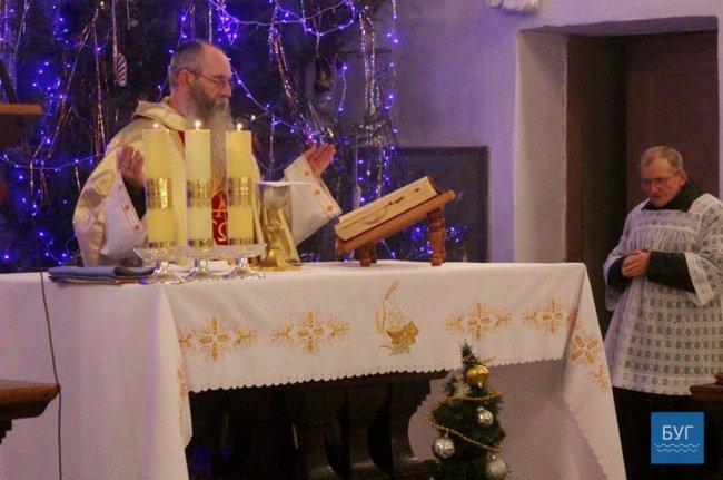 Католицьке Різдво у Володимирі. ФОТО