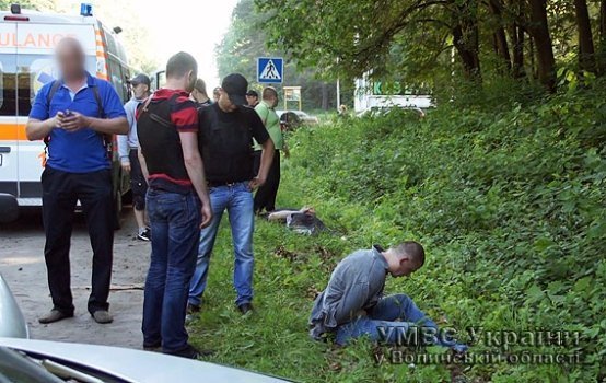 На Волині − погоня із перестрілкою. ФОТО