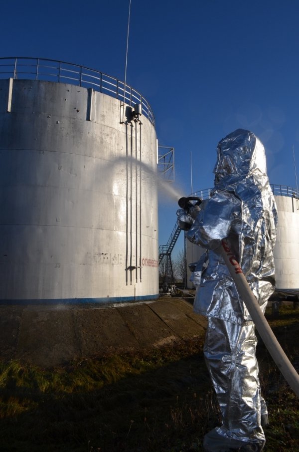 У Луцьку «горіла» нафтобаза. ВІДЕО