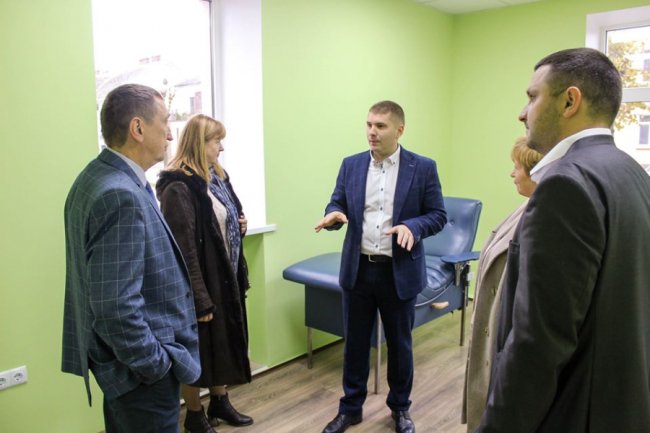 У місті на Волині відкрили частину капітально відремонтованої амбулаторії. ФОТО