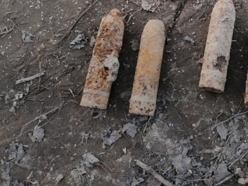 На Волині сапери знищили боєприпаси, що пролежали у землі з часів минулої війни