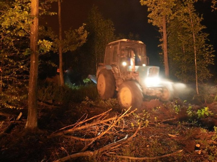 Через падіння дронів на Волині та Рівненщині горіли ліси
