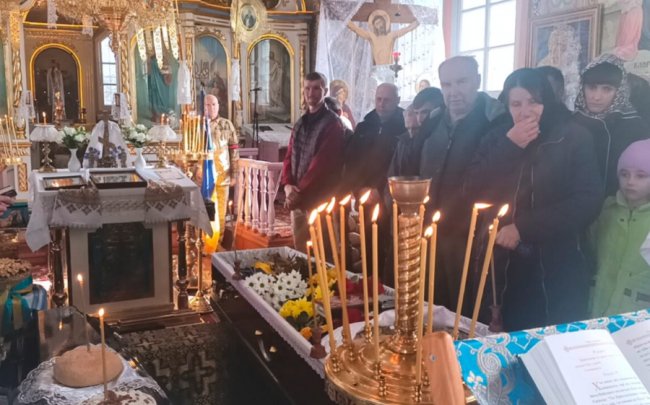 Навіки 44: у селі під Луцьком попрощалися з полеглим Воїном