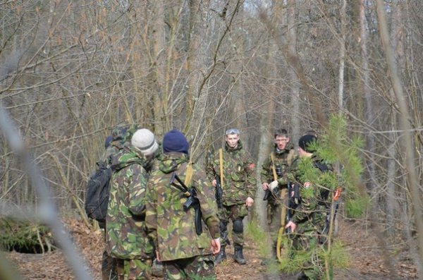 Як «Правий сектор» Волині навчався знешкоджувати «диверсантів». ФОТО