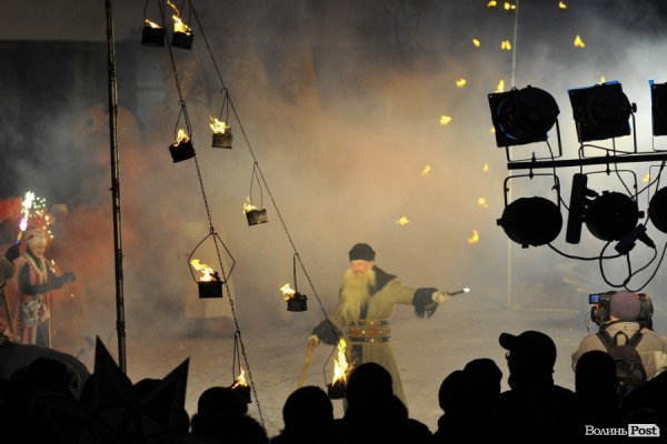 «Різдво у Луцьку»: вражаюче театральне дійство від гостей зі Львова