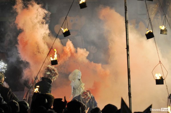 «Різдво у Луцьку»: вражаюче театральне дійство від гостей зі Львова