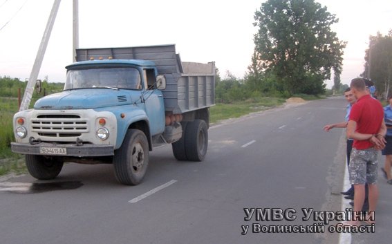 На Волині затримали пісок без документів. ФОТО
