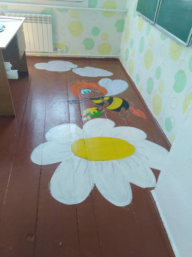 Капітошка, сонце і ракети «поселилися» у волинській школі. ФОТО