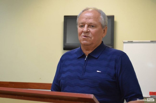 Голова правління ПрАТ «Луцьксантехмонтаж №536» Віктор Чорнуха