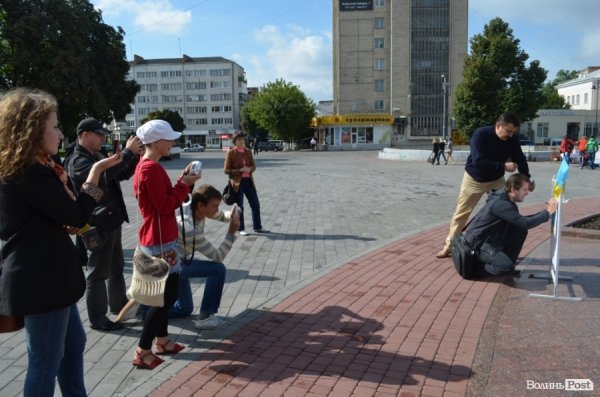 У Луцьку підтримували свободу слова. ФОТО 