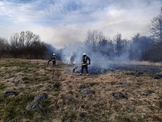За добу на Волині трапилося 13 пожеж