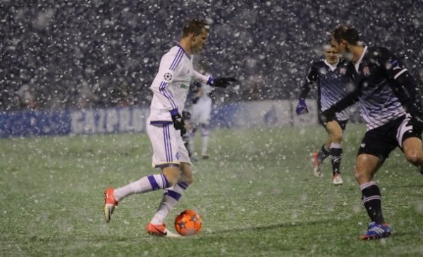 Київське «Динамо» у завірюсі завершило виступи у Лізі Чемпіонів. ФОТО. ВІДЕО