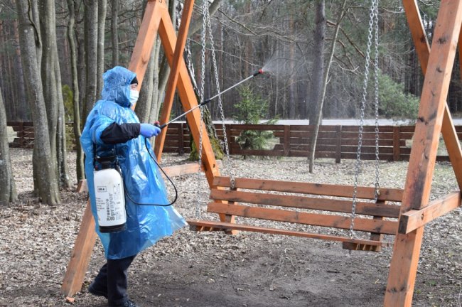 Розповіли, як працюють волинські лісівники в умовах карантину