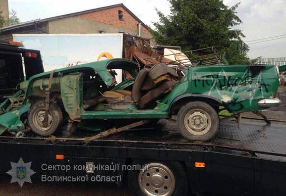 У Ковелі на скупці металобрухту знайшли розібране крадене авто