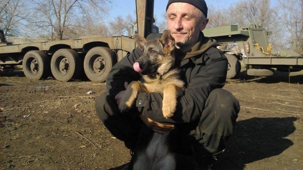 Фото з передової: військові та їх улюбленці. ФОТО