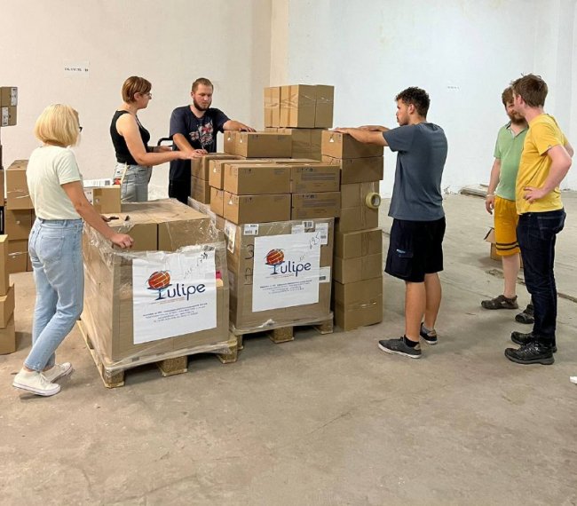 Ковельський «Марлог» відправив медичний вантаж для 9 лікарень Харкова 