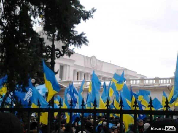 У Києві - «режимний» мітинг Партії регіонів. ФОТО