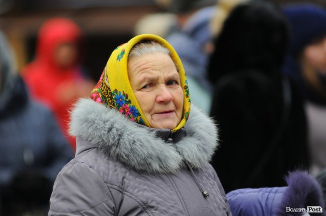 Обличчя різдвяних гулянь у центрі Луцька. ФОТО