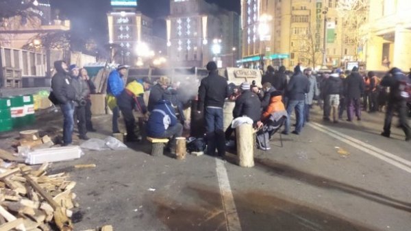 Будні штабу Євромайдану в Києві. ФОТО