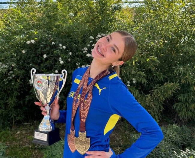 Спорстменка з Волині завоювала бронзу на міжнародних змаганнях. ФОТО