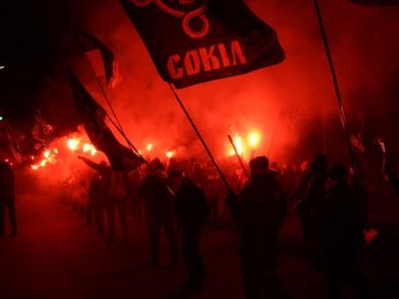 «Ми чисті, ми непокірні, нас мільйони»: волинські сокільці долучилися до масштабного маршу у Черкасах. ФОТО