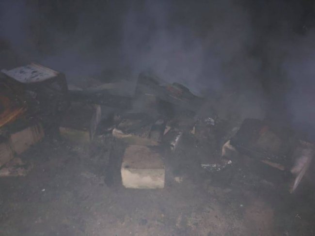 У селі на Волині горіла пасіка. ФОТО