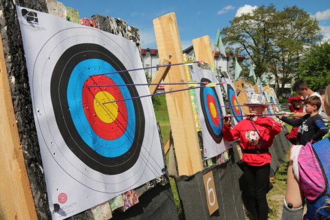У Луцьку вперше відбувся турнір зі стрільби з лука. ФОТО
