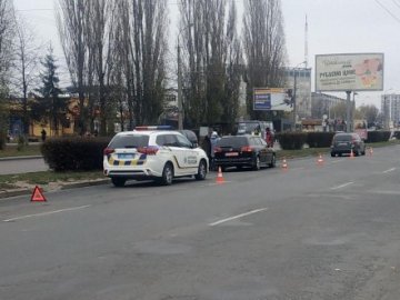 У Луцьку зіткнулися дві іномарки. ФОТО