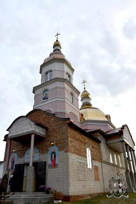 Очільник УПЦ (МП) Нафанаїл під Луцьком освятив храм. ФОТО