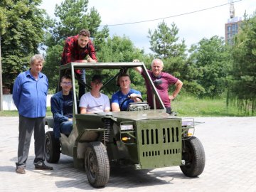 Волинські студенти створили баггі для ЗСУ. ФОТО, ВІДЕО