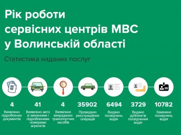 За минулий рік на Волині видали понад 6 тисяч водійських посвідчень