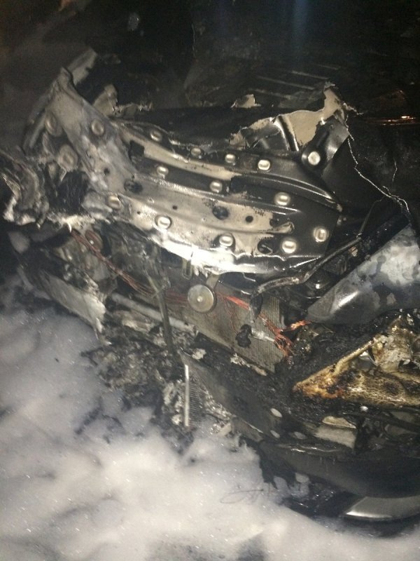 У Луцьку горіло авто депутата міськради. ФОТО