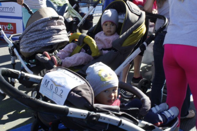 Як у Ковелі бігали мами з візочками. ФОТО