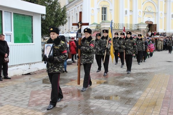 У Луцьку прощалися із військовим Дудкою. ФОТО