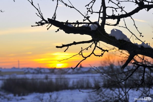 Фото зимового Луцька 