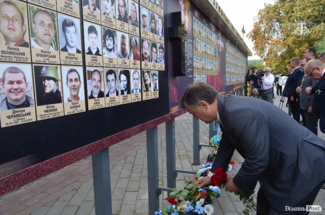 У День Незалежності лучани помолились за душі загиблих Героїв