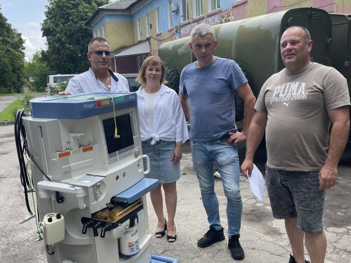 Волинська лікарня отримала апарат ШВЛ від благодійнків з Німеччини. ФОТО