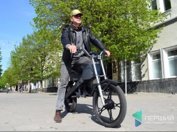 Лучанин за три місяці сконструював електробайк. ФОТО