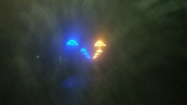 Туманна ніч у Луцьку: неймовірні світлини