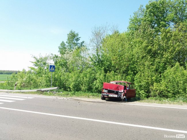 У селі під Луцьком – аварія з потерпілими
